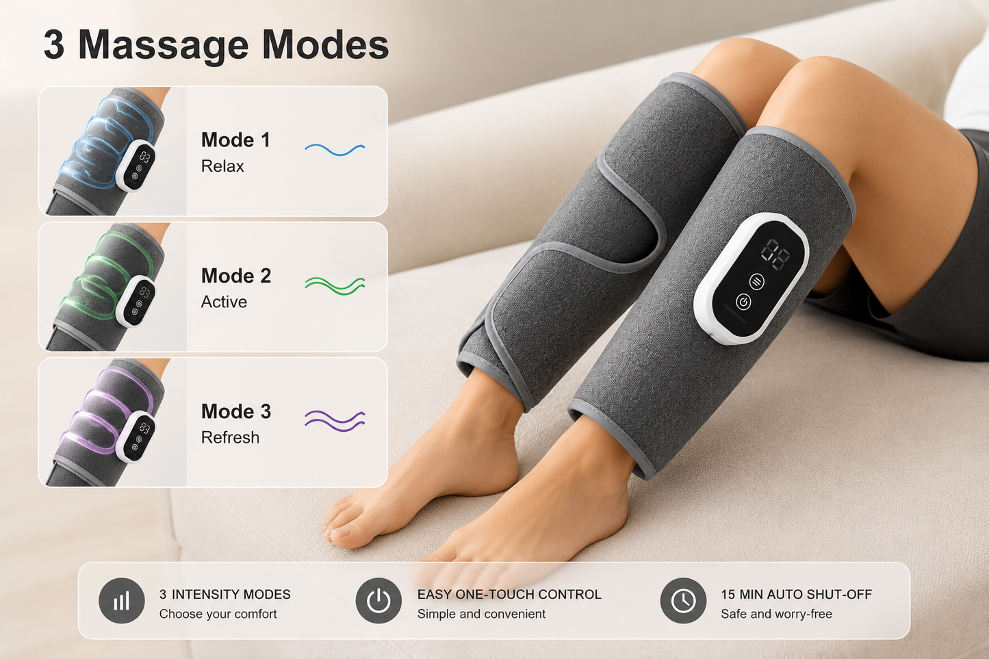 Smart Air Compression Calf Massager