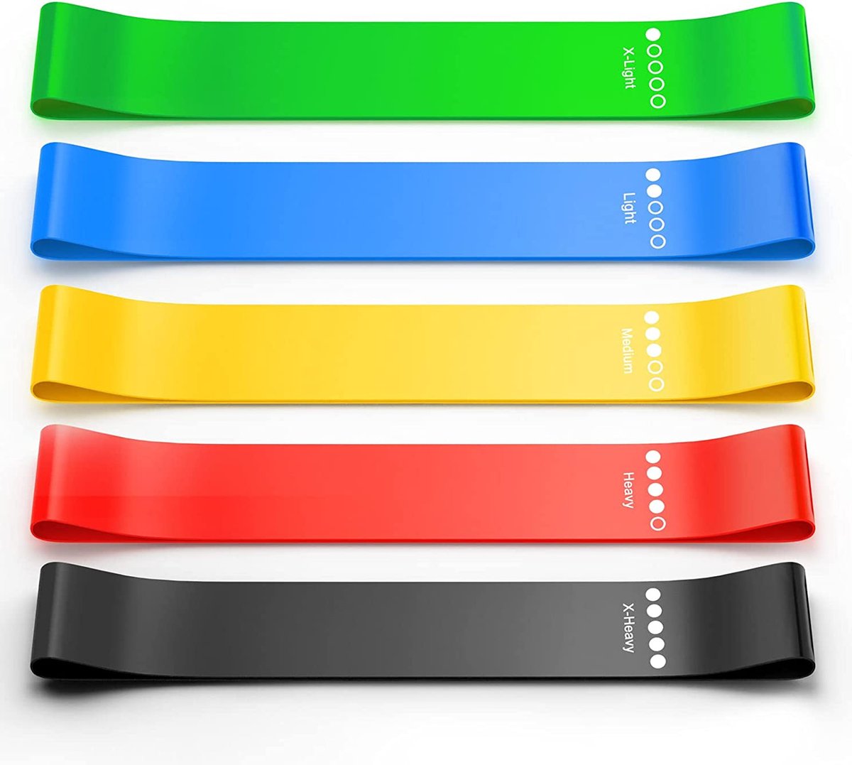 5-Piece Resistance Bands Set – Full Body Workout