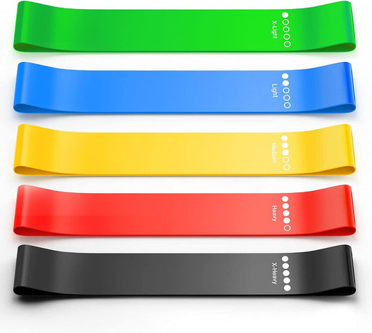 5-Piece Resistance Bands Set – Full Body Workout